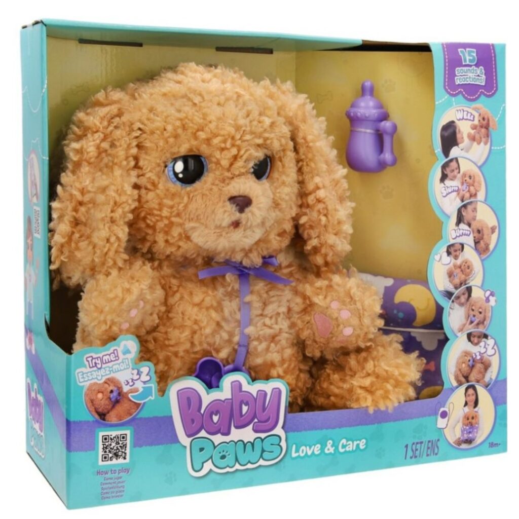 Baby Paws Love & Care Labradoodle - Interactive Puppy 