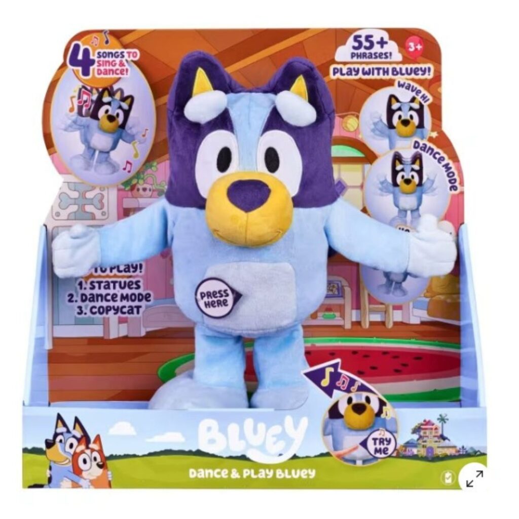 Dance & Play Bluey Plush Toy