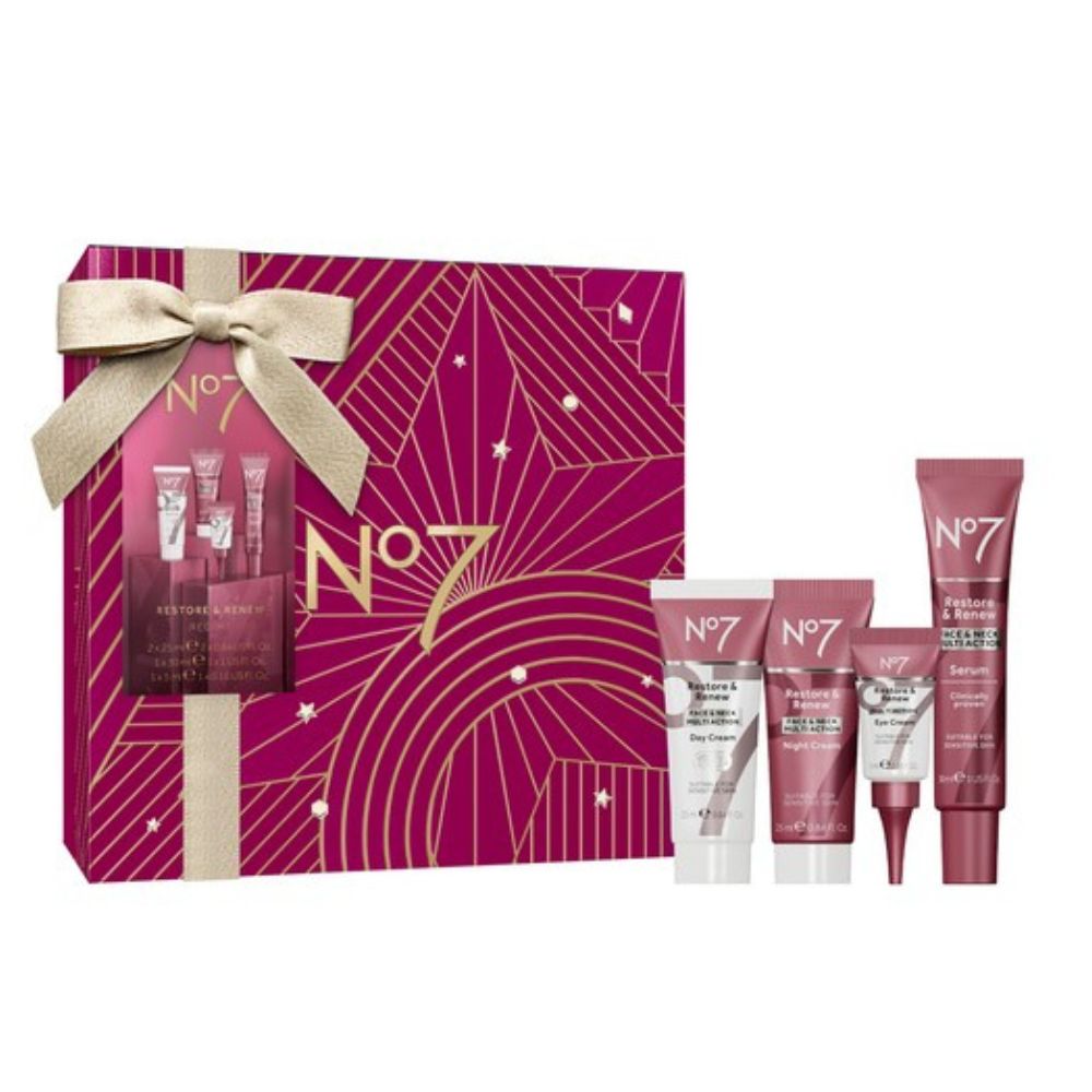 No7 Restore & Renew Mini 4 Piece Set