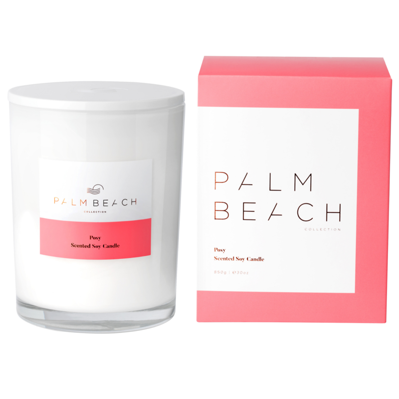 Palm Beach Posy 850g Deluxe Candle