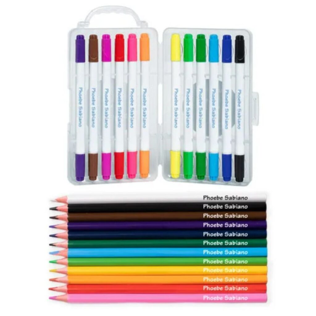 Personalised Colouring Kit, Stuck On You