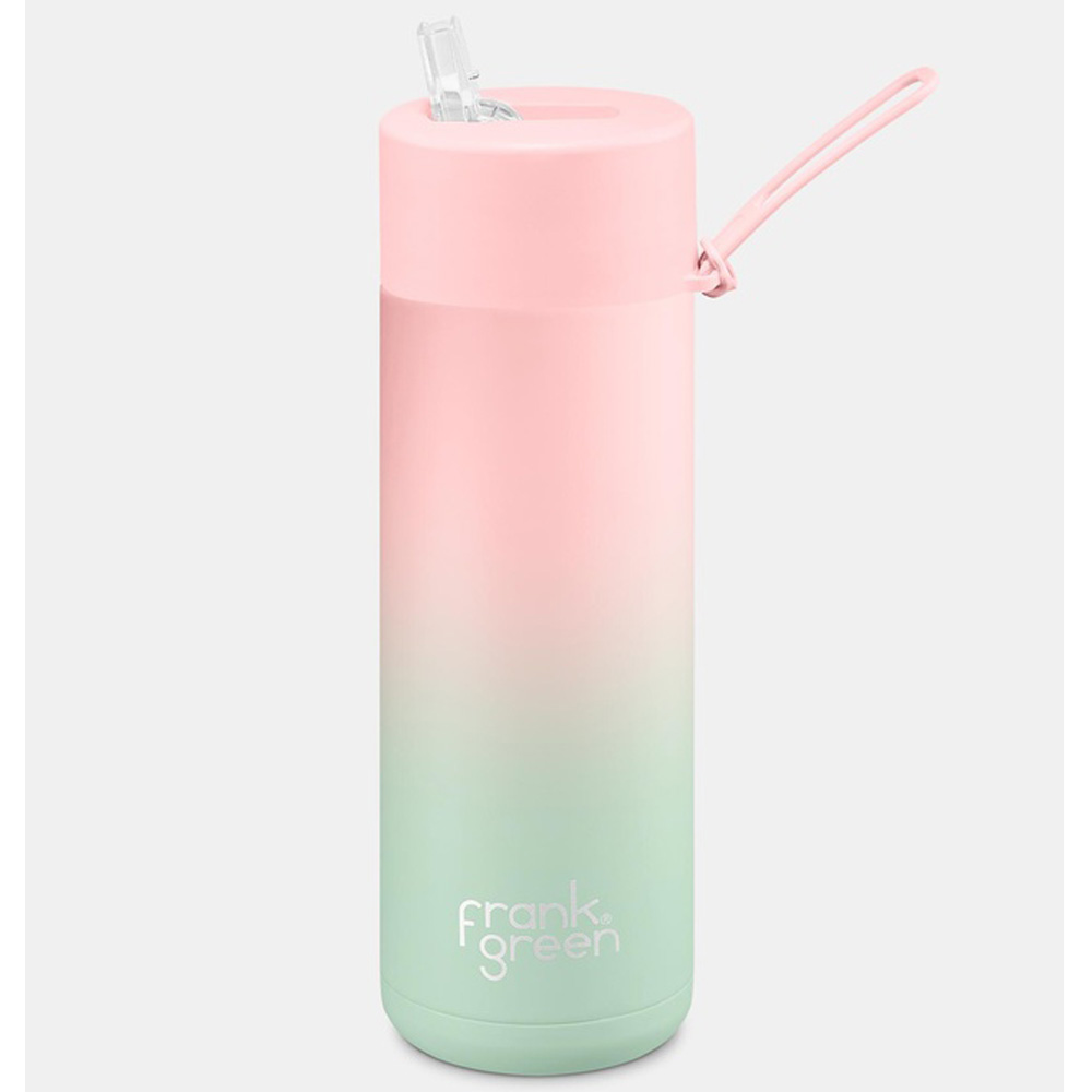 Frank Green 20oz Ceramic Reusable Bottle with Straw Lid