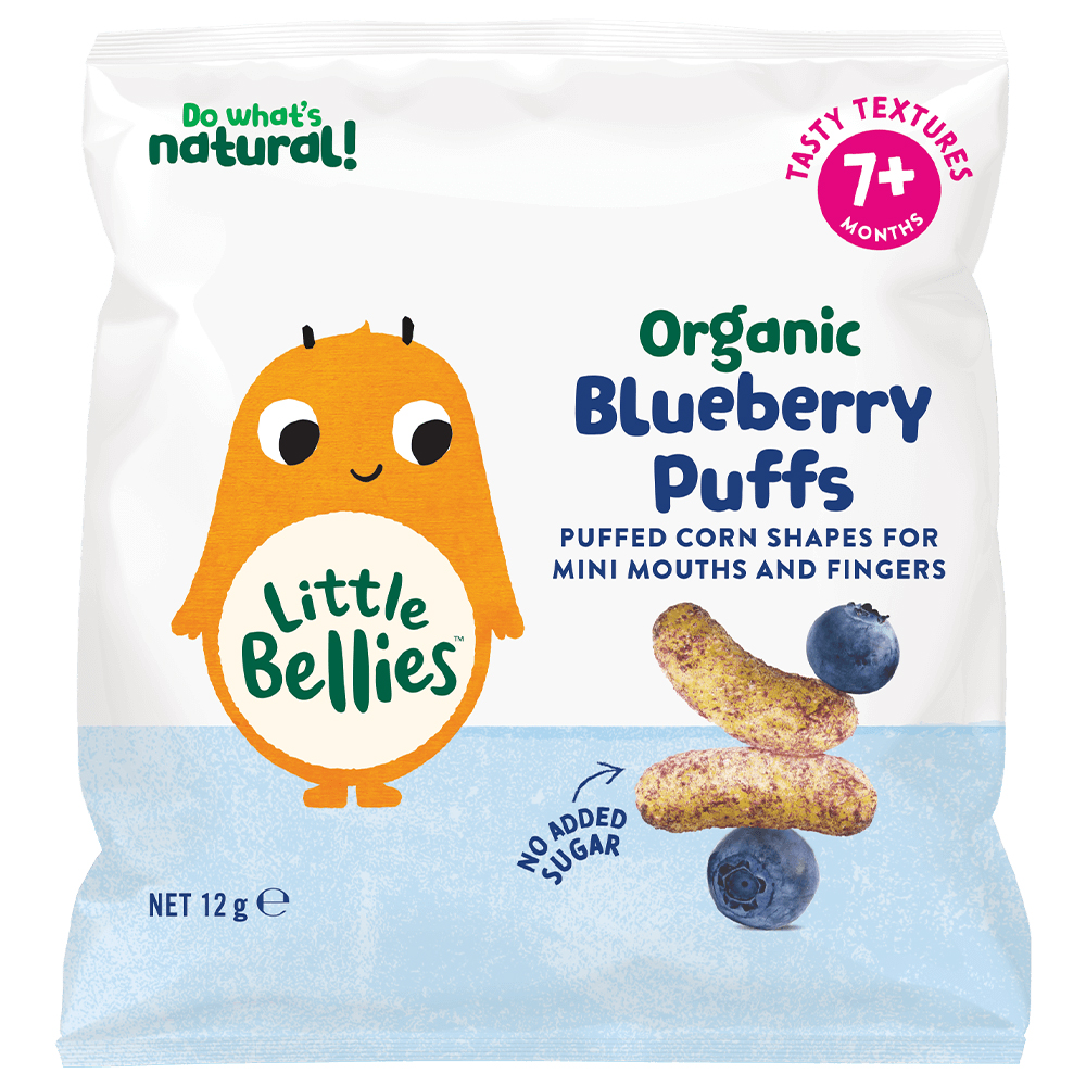 Little Bellies Organic Blueberry Puffs
