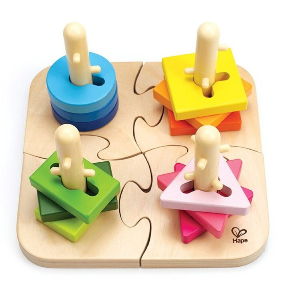 Hape Wooden Creative Peg Puzzle