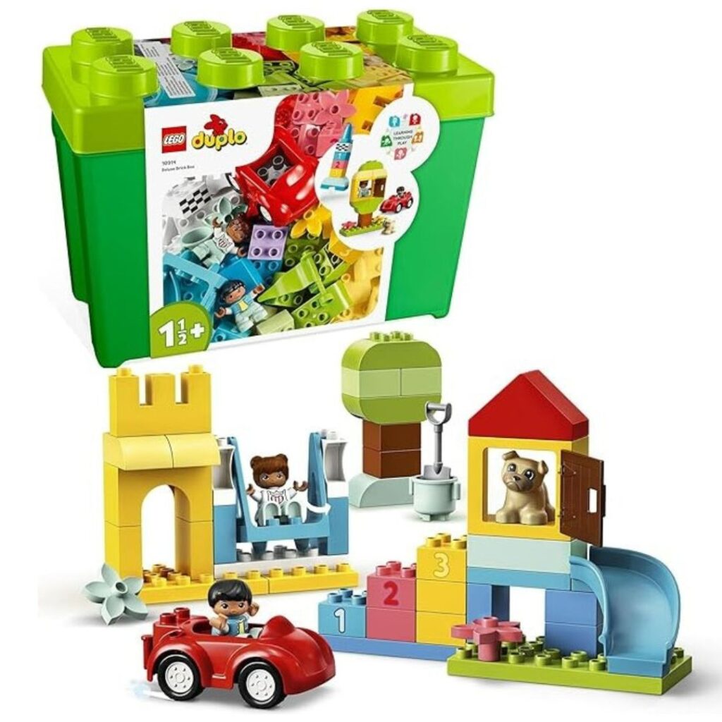 LEGO® DUPLO® Classic Deluxe Brick Box 10914 LEGO Starter Set with Storage Box, $60.79 (usually $79.99)