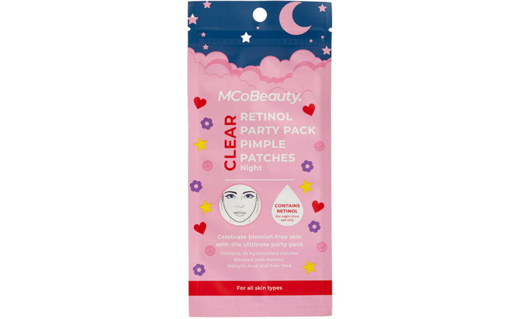 mcobeauty Retinol Party Packs Pimple Patches product shot