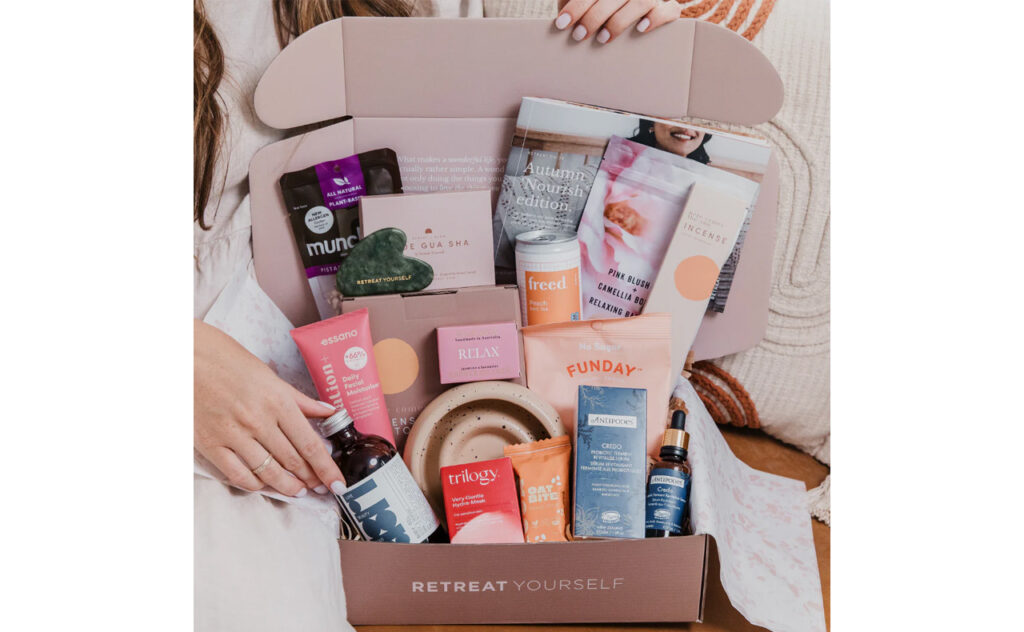 Retreat yourself pamper hamper