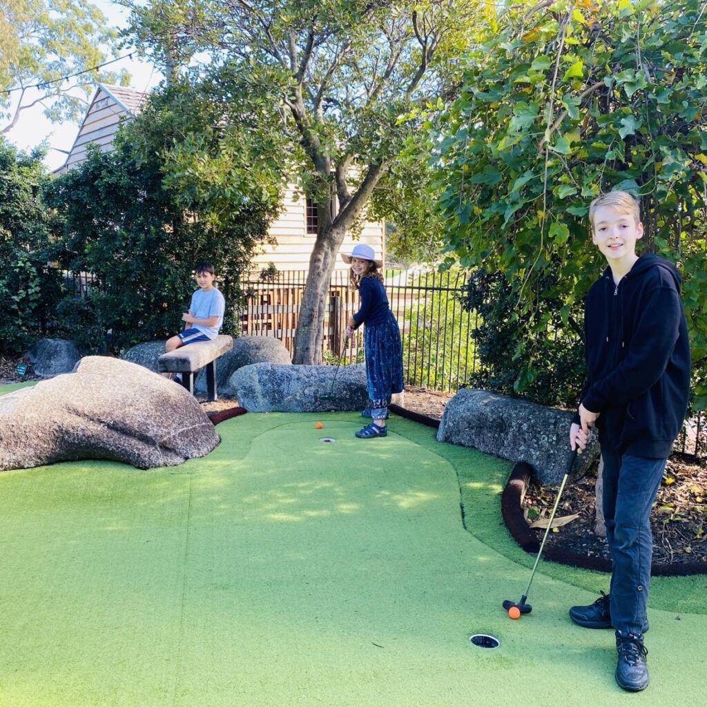 Putt Putt at Victoria Park