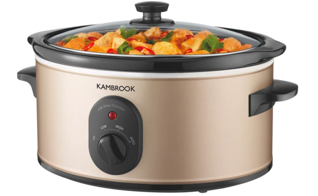 Kambrook 4.5 Litre Slow Cooker - Champagne product shot