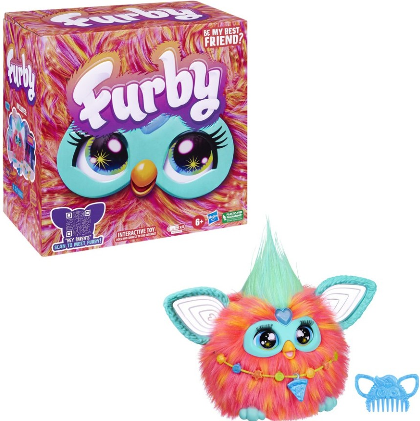 Furby Coral Interactive Plush