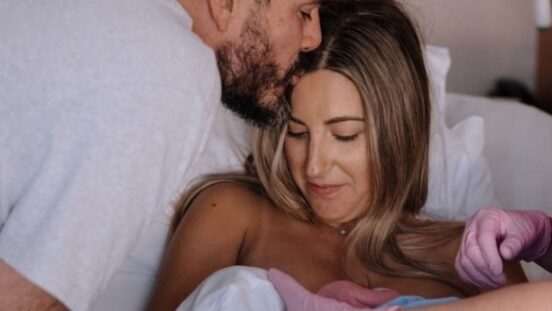 Irena and Locky share their daughter's birth story