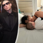 Travis barker and Kourtney Kardashian AND Kourtney Kardashian cosleeping with baby rocky