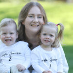 Aussie mum tara Bishop and twins