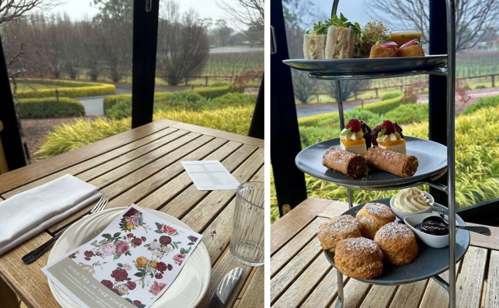 Centennial Vineyards high tea adds a touch of luxe to a babymoon or weekend getaway