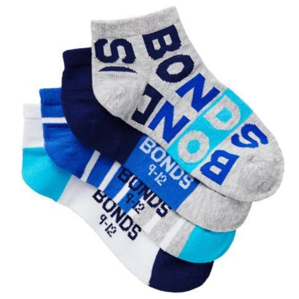 Product shot of Bonds short socks for kids