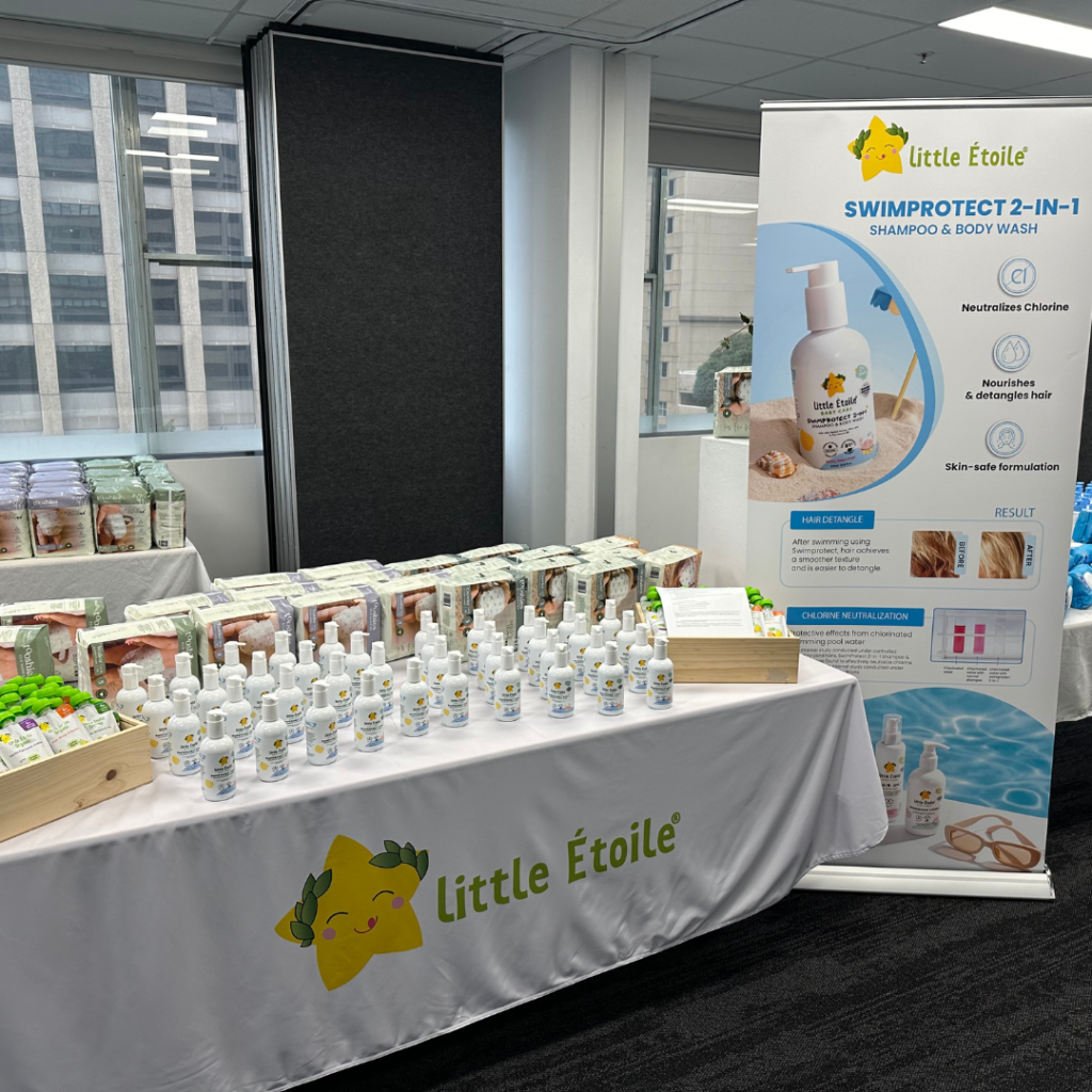 Little Etoile Care products at the Bounty Baby Awards Marketplace event 2024