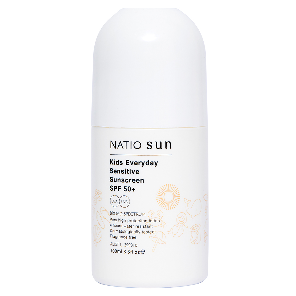 Natio kids Kids Everyday Sensitive Sunscreen SPF 50+ Roll On product shot