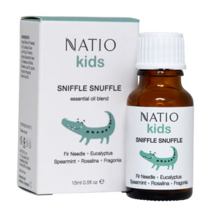 Natio kids Sniffle Snuffle Essential Oil Blend product shot