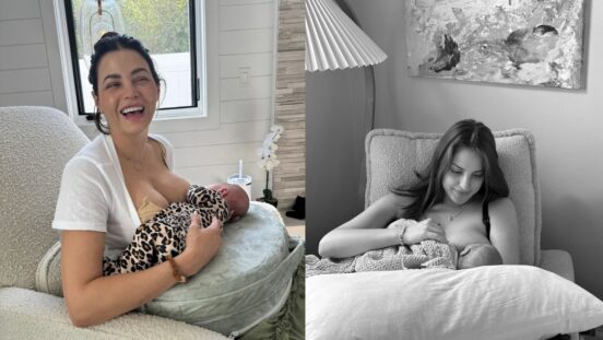 Boobin’ and groovin’: The celebrity mums normalising breastfeeding