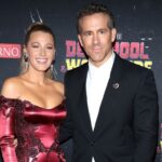 Blake Lively and Ryan Reynolds at Deadpool Wolverine premiere