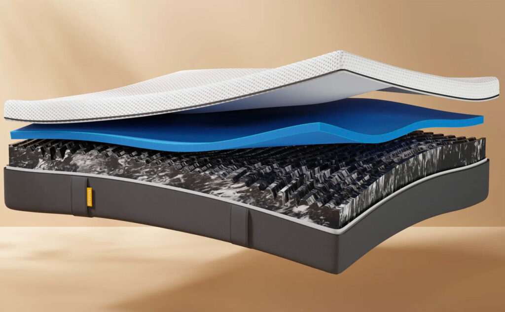 Cross section image of Emma Sleep comfort mattress