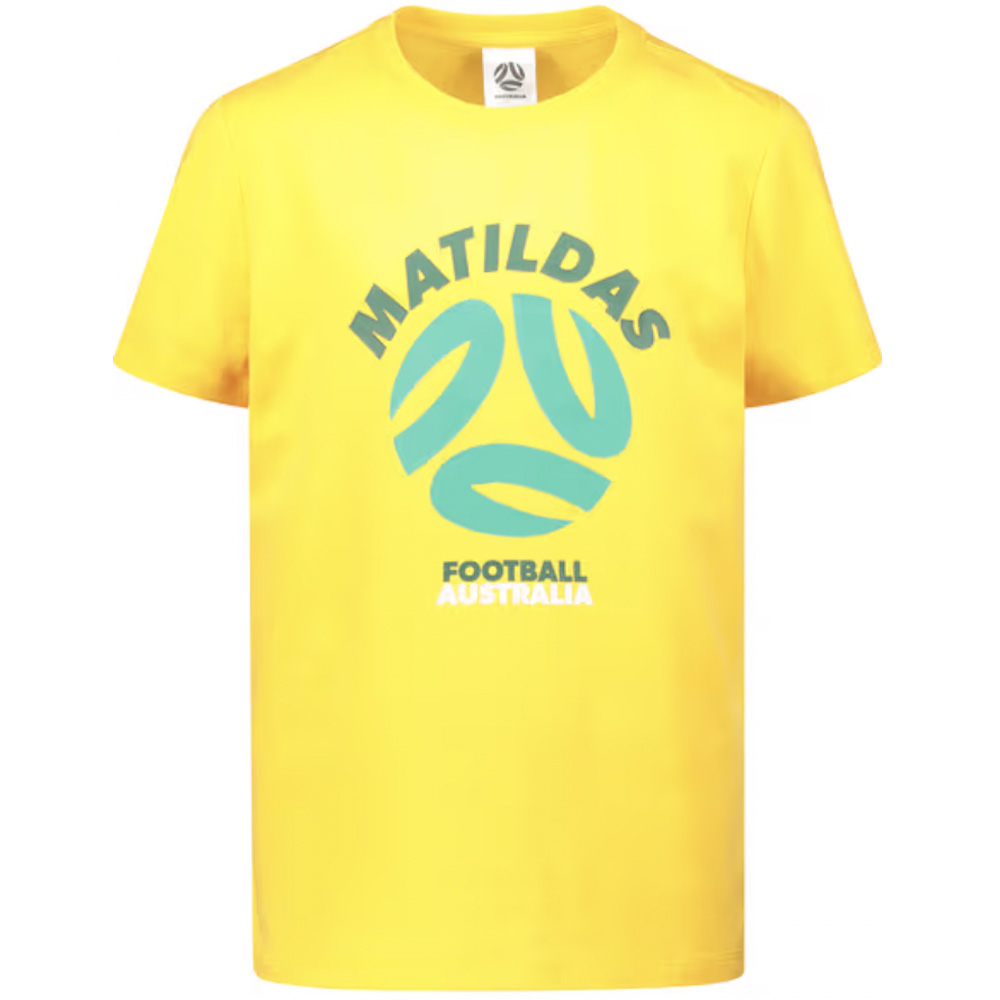 Product Description
Matildas Kids Crew Neck Tee
