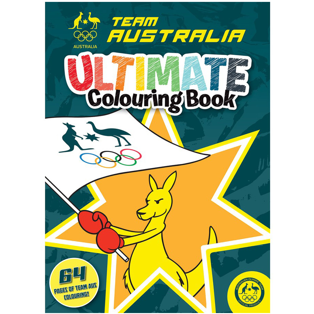 Australian Olympic Team: Ultimate Colouring Book