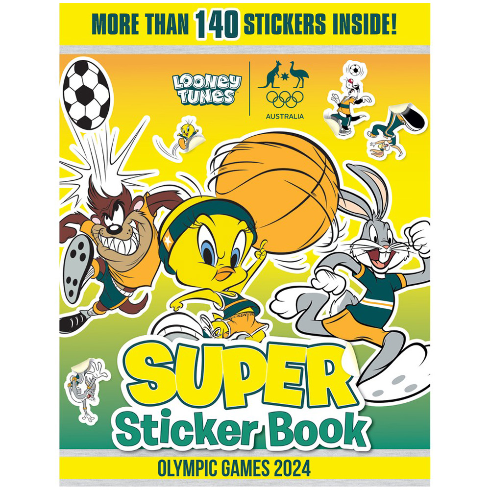 Looney Tunes and Australian Olympic Team: Super Sticker Book