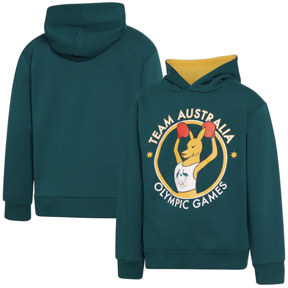 Team Australia Boxing Kangaroo Hoodie 