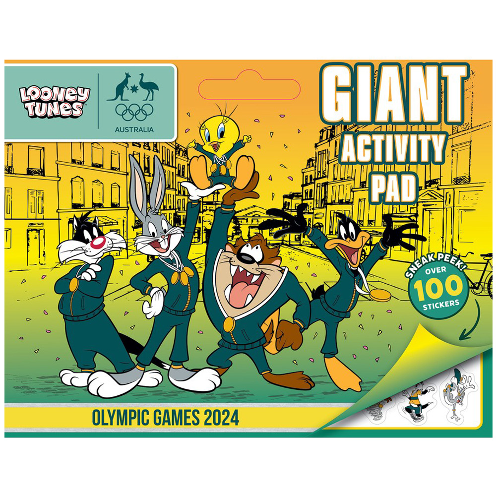 Looney Tunes and Australian Olympic Team: Giant Activity Pad