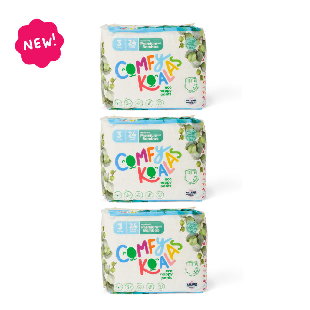 comfy Koalas Eco Nappy Subscription - 3 Pack, Pants