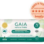 GAIA Natural Baby Biodegradable Water Wipes