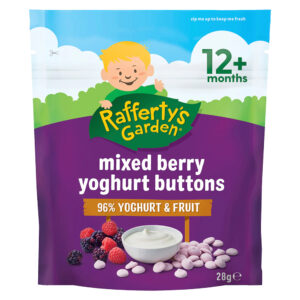 Rafferty's Garden Mixed Berry Yoghurt Buttons 12m+ product shot