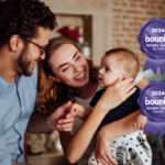 Bounty Baby Awards Editors Choice: Parents looking at young baby