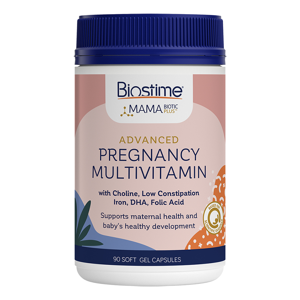 Biostime® MamaBiotic Plus Advanced Pregnancy Multivitamin product shot