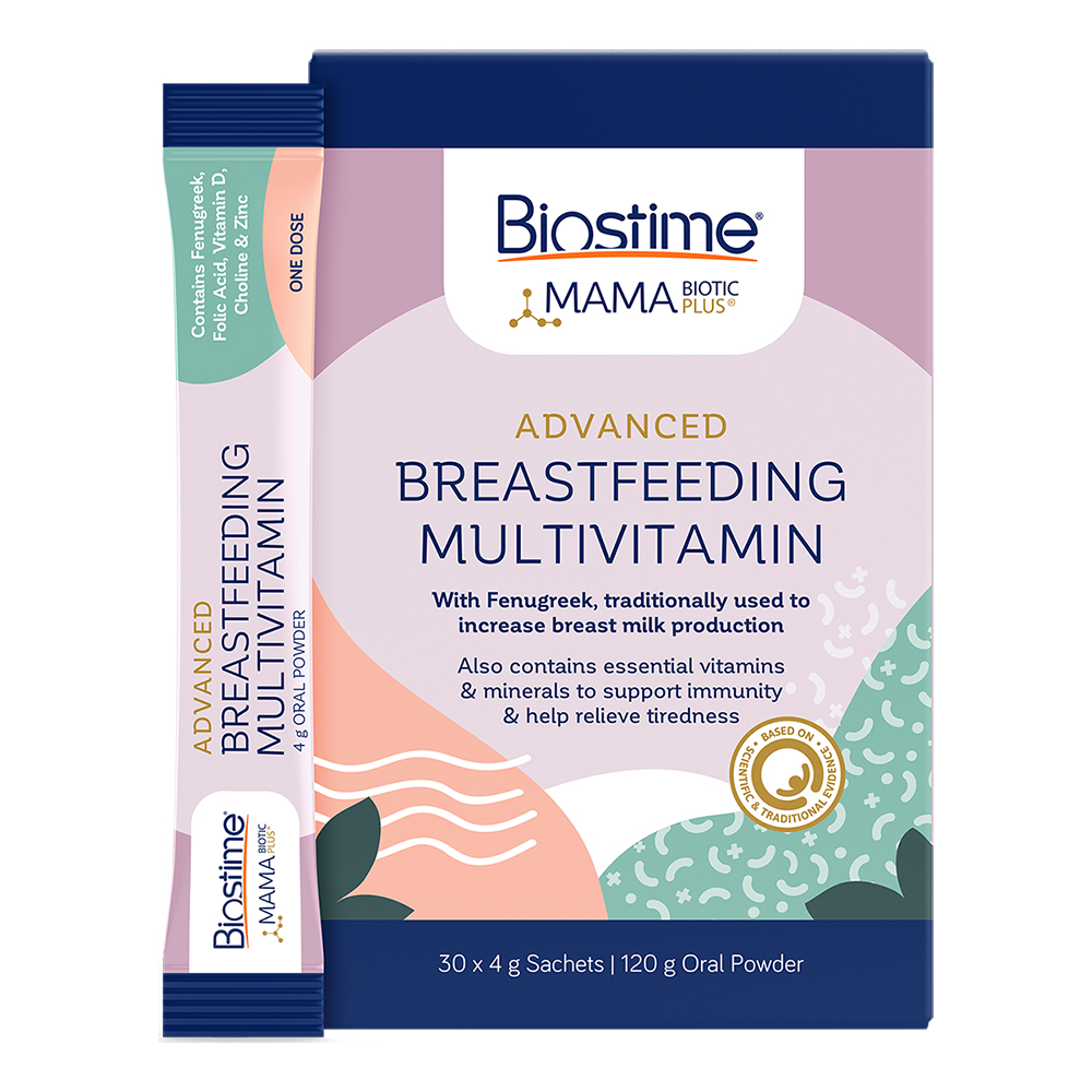 Biostime MamaBiotic Plus Advanced Breastfeeding Multivitamin product shot