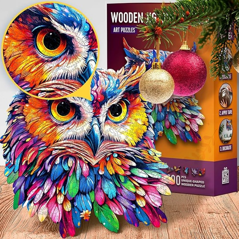 Escape Welt Owl jigsaw puzzle