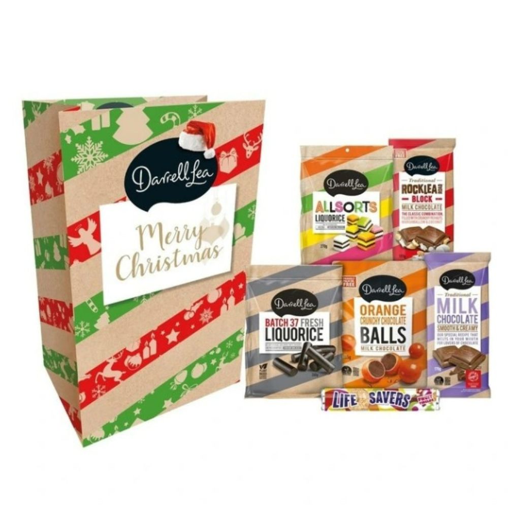 Darrell Lea Christmas Gift Bag 1.1kg