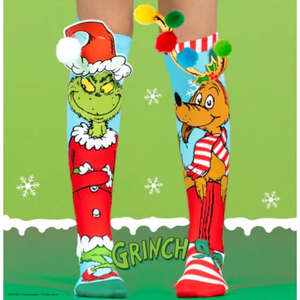 MADMIA Grinch and Max socks